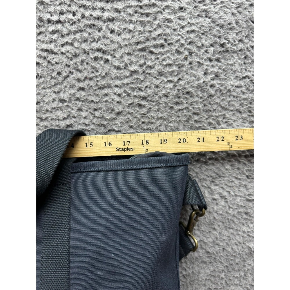 L.L.Bean Nor'easter Canvas Tote Bag Midnight Black Coal Weather Resistant - Picture 16 of 16